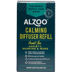 Alzoo Plant-Based Cat Calming Diffuser Refill - Image 1