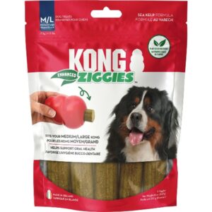 KONG Ziggies Enhanced Dog Treats - Image 1