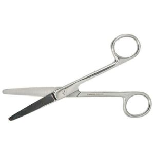 6" curved shear/blunt tip - Image 1