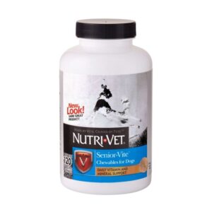 Nutri-Vet Senior-Vite Dog Supplement - Image 1