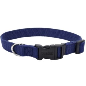 Personalized Soy Dog Collar Medium Indigo - Image 1