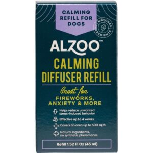 Alzoo Dog Calming Diffuser Refill 1.52oz - Image 1