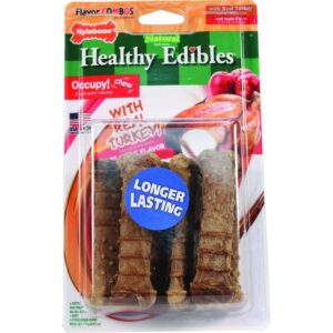 Nylabone Healthy Edibles Combo Trk / Apple Reg 4Pk - Image 1
