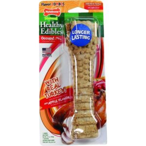 Nylabone Healthy Edibles Tur / App-2 Pk-Wolf - Image 1