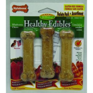 Nylabone Healthy Edibles Variety Pk Petite/3 Pk - Image 1