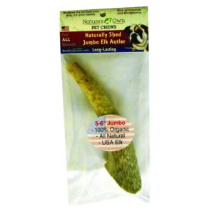 Natures Own Chews Jumbo Natly Shed Antler 5-6 - Image 1