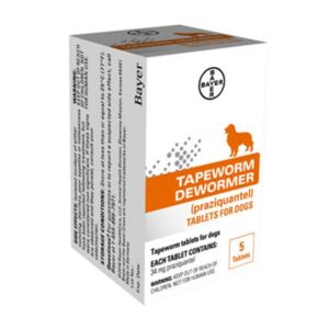Bayer Tapeworm Dewormer for Dogs - 5 ct - Image 1