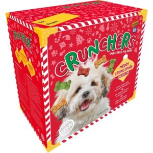 Crunchers Holiday Small Batch Dog Treats Gift Box - Image 1